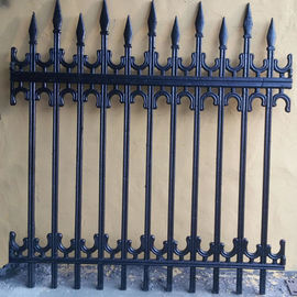 Recinto decorativo antico del ferro/recinto su ordinazione pedonale del metallo della barriera di sicurezza