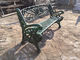 Banchi di parco all'aperto del metallo delle alci della mobilia, sedie di giardino del ghisa per il parco
