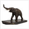 Statua dell'elefante del bronzo dell'oggetto d'antiquariato degli ornamenti del carattere per la casa/giardino
