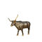Il bestiame animale classico delle statue del ghisa modella per l'ornamento giardino/della casa