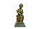 Statue domestiche del ghisa dell'oggetto d'antiquariato della decorazione/statue bronzee dell'annata