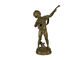 Statue domestiche del ghisa dell'oggetto d'antiquariato della decorazione/statue bronzee dell'annata