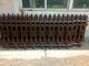 Il recinto galvanizzato del ghisa riveste il recinto di pannelli decorativo del metallo ricoperto polvere del trattamento di superficie