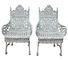 Estremità di alluminio della Tabella del giardino della decorazione europea classica del ghisa &amp; della Tabella della sedia