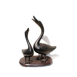 Statue del ghisa/scultura animali all'aperto/dell'interno cigno del bronzo
