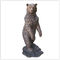 Ornamenti classici del giardino del ghisa/statue all'aperto orso del metallo