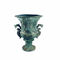 Ruggine - stile religioso del vaso da fiori all'aperto delle piantatrici del ghisa della prova