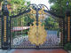 Albero del portone di giardino del ghisa dell'entrata di sicurezza della decorazione del ghisa del ferro battuto a forma di per gli ornamenti domestici